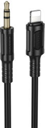 BOROFONE kábel AUX BL25 Nice - Lightning 3, 5 mm jack - 1 méter fekete