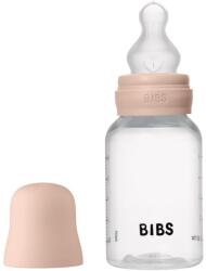 BIBS Anti-Colic Baby Bottle Silicone antikólikás cumisüveg szilikoncumival Blush 150 ml