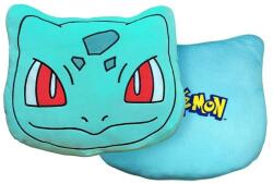 Halantex Pokemon - Bulbasaur, 40 cm, 3D, Zöld, Poliészter, Párna (POK-583SC)
