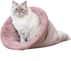 TRIXIE Karácsonyi Livia puha plüsszsák, négyzet alakú, 40 × 60 cm, antik rózsaszín