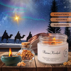 Aurora Candle Company Három Királyok szójaviasz gyertya