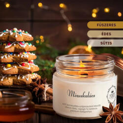 Aurora Candle Company Mézeskalács szójaviasz gyertya