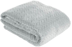 Eurofirany Cindy plüss takaró Ezüst 220x200 cm (HS335310)
