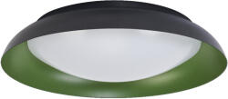 OSRAM Orbis Plate mennyezeti LED lámpa, fekete-zöld színben, 48 cm (4099854449987)