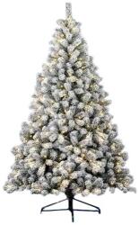 Kring Műfenyő, havas hatás, 350 LED, 210cm (KR-164210LED)