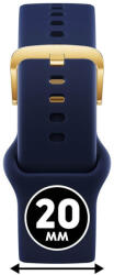 Ice Watch ICE smart 2.0, 1.7 és ICE 3.0 - Kék, arany szilikon szíj - (025091) (025091)
