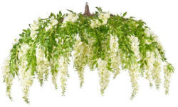  Élethű csüngő fehér akác 140 cm