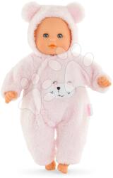 Corolle Păpușa Bébé Calin Loving Teddy Bear Mon Premier Poupon Corolle cu ochi albaștri care clipesc și 2 accesorii 30 cm de la 18 luni (CO100720) Papusa