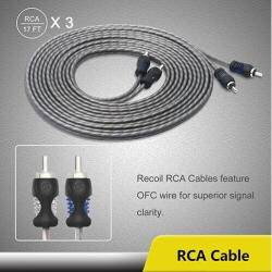 RECOIL Cabluri audio RCI217 cablu RCA Recoil de 5.5m, 2 canale (RCI217) - vexio