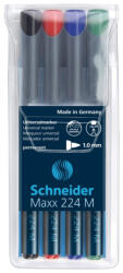 Schneider Marker OHP permanent Schneider 224, 1 mm, 4 buc/set (SD-2354)