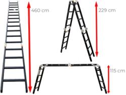 Ztrust ML404A scara multifunctionala cu 4 segmente (ML404A)