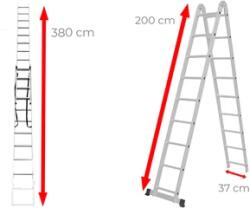 Ztrust ML207 scara multifunctionala articulata din 2 piese (ML207)
