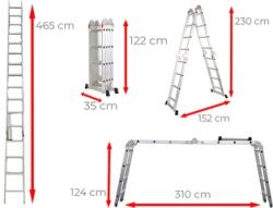 Ztrust ML404B scara multifunctionala cu 4 segmente (ML404B)