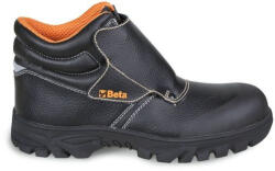 Beta 073100346, CRK BASIC PLUS Mérsékelten vízálló fűzős " hegesztő" préseltbőr munkavédelmi cipő 46