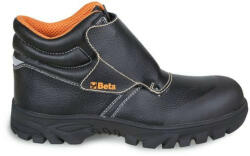 Beta 073100339, CRK BASIC PLUS Mérsékelten vízálló fűzős " hegesztő" préseltbőr munkavédelmi cipő 39