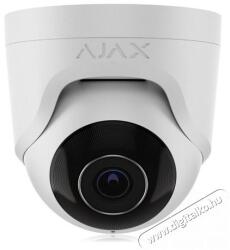  AJAX TurretCam WH /kültéri/5MP/2, 8mm/IR35m/H265/JetSparrow/Mikrofon/fehér IP turret kamera