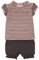 DIRKJE Set 2 Részes Nadrág 74 Smokey Pink+Stripe+Smokey Grey