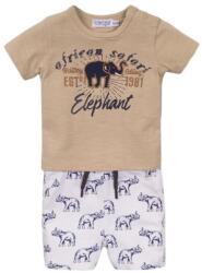 DIRKJE Set 2 Részes Nadrág 74 Sand+White+aop