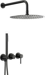 Armatura Moza set cadă și duș ascuns cu duș de ploaie negru 5039-511-81 (503951181)