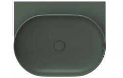 RAVAK Yard 60 cm kerámia mosdó csaplyuk nélkül, Grey Green XJX08060000 (XJX08060000)