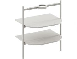 Ravak Yard 60 mosdó tartó keret, Smoke Grey D80000O005 (D80000O005)