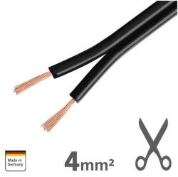 AMPIRE Cabluri audio XLS400 Cablu Ampire pentru difuzoare 2×4.0mm2 (XLS400)