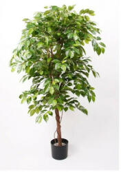  Élethű fikusz fonott törzzsel 140 cm