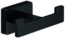 Novaservis Két akasztós fogas Novaservis Greta fekete AGR06BL (AGR06BL)