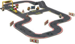 PlayTive Racetrak Road Set 37 darabos fa autópálya szett, versenypálya készlet (PT_425430_Race)