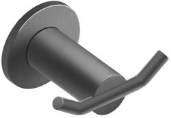 Novaservis Két akasztós fogas Novaservis Smile gun metal ASM06GM (ASM06GM)