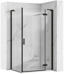 Rea Cabina dus REA Hugo 100x80 negru (KPL-45224)
