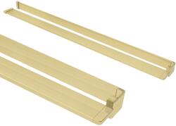 Rea Raft cu cuier pentru prosoape Evo Auriu periat 120cm, Rea (REA-46000)