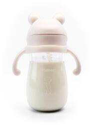 Kidnort Cană Kidnort cu pai Bringebaer 300ml bej (KNA00009)