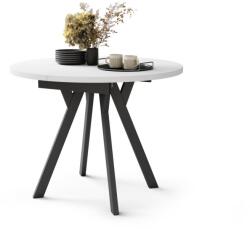 Mazzoni ARTUR étkezőasztal fehér/fekete 5903631916434 (MZ0094)