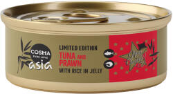 Cosma 4x50g Cosma Asia karácsonyi kiadás tonhal & garnéla nedves macskaatáp
