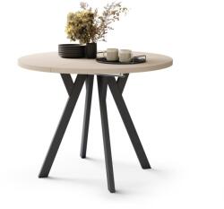 Mazzoni Kihúzható étkezőasztal ARTUR bézs/fekete 5903631916663 (MZ0105)