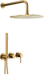 Armatura Moza kád és zuhany szett beépített trópusi zuhany opcióval arany 5039-511-31 (503951131)