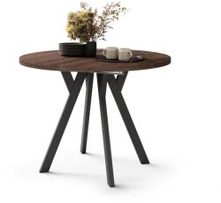 Mazzoni Kihúzható étkezőasztal ARTUR, tölgy/fekete 5903631916694 (MZ0112)