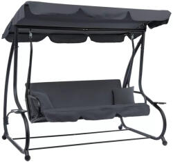 Mirpol Pegi kerti hintaágy szürke (5905610255725) - homelux