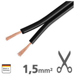 AMPIRE Cabluri audio XLS150 Cablu Ampire pentru difuzoare 2×1.5mm2 (XLS150)