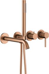 Armatura Moza Rose Gold kád és zuhany csaptelep süllyesztett || 5039-411-34 (503941134)