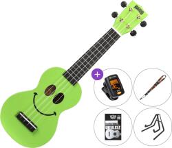 Mahalo U-SMILE SET 2 Green Szoprán ukulele