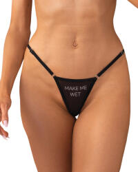 Obsessive Violami Wet Thong Black L/XL