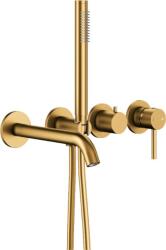 Armatura Moza Gold kád és zuhany csaptelep süllyesztett arany 5039-411-31 (503941131)