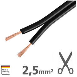 AMPIRE Cabluri audio XLS250 Cablu Ampire pentru difuzoare 2×2.5mm2 (XLS250)