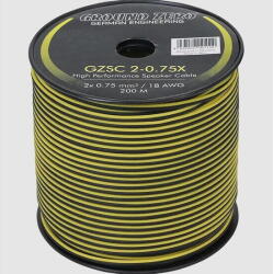 Ground Zero Cabluri audio GZSC 2-0.75X Cablu Ground Zero pentru difuzoare 2x0, 75 mm2, 1m (GZSC 2-0.75X 1m)