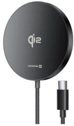 SWISSTEN MagPuck Цвят: черен