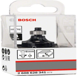 Bosch Keményfém lekerekítő maró golyóscsapággyal 28, 7 (r=8 mm) x 15, 2 x 53 x 8 mm