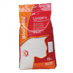  Macskaalom Biosand fehér, illatos, szuper csomósodó, bentonit 15l - origopet