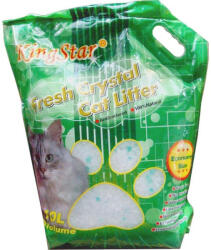 Kingstar szilika macskaalom zöldalma illattal 10l (4kg)